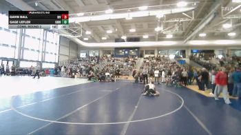 132 lbs Cons. Round 2 - Gage Lefler, Carbon vs Gavin Ball, Riverton