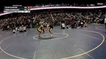 120 lbs Cons. Round 2 - Ellen Valentine, Charlotte Catholic High School vs Siena Palmisciano, Chapel Hill