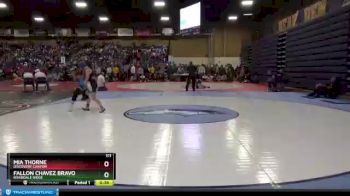 111 lbs Cons. Round 4 - Mia Thorne, Discovery Canyon vs Fallon Chavez Bravo, Riverdale Ridge