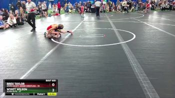 48 lbs Quarterfinal - Brex Taylor, Lewis County Junior Wrestling vs Wyatt Wilson, Alpha Elite