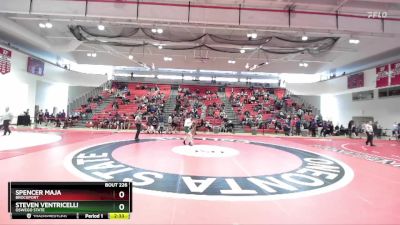 149 lbs Cons. Round 3 - Steven Ventricelli, Oswego State vs Spencer Maja, Brockport