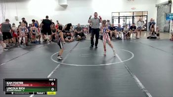 48 lbs Round 2 (6 Team) - Kam Foster, U2 Journeymen Uprising vs Lincoln Rich, Quaker Maroon