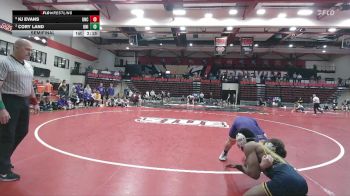 141 lbs Semifinal - KJ Evans, Northern Colorado vs Cory Land, Northern Iowa