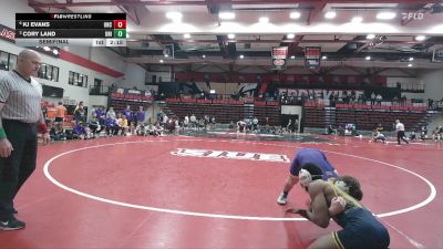 141 lbs Semifinal - KJ Evans, Northern Colorado vs Cory Land, Northern Iowa
