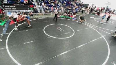138 lbs Quarterfinal - Jesse QUiroz, Lab Academy vs Dominic Rosa, Dark Horse
