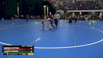 90 lbs Round 4 - Karter Schippers, Moyer Elite vs Connor Warson, DC Elite