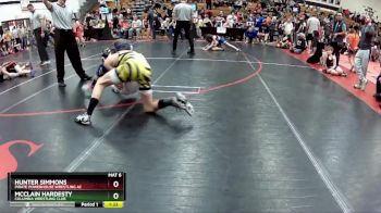 115-120 lbs Round 1 - Hunter Simmons, Pirate Powerhouse Wrestling Ac vs McClain Hardesty, Columbia Wrestling Club