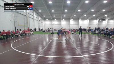 135 lbs Chloe Wehry, Minnesota vs Kiana Trudell, Idaho