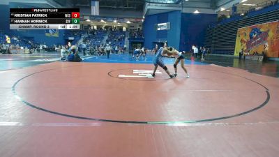170 lbs Champ. Round 3 - Kristian Patrick, Charter School Of Wilmington vs Hannah Hornick, Senaca Valley