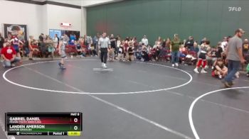 80 lbs Quarterfinal - Landen Amerson, Gaston Grizzlies vs Gabriel Daniel, Pelion Youth Wrestling