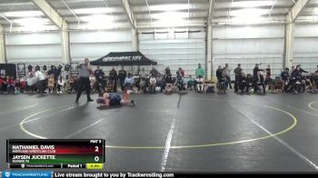 112 lbs Round 1 - Nathaniel Davis, Hartland Wrestling Club vs Jaysen Juckette, Dundee MI