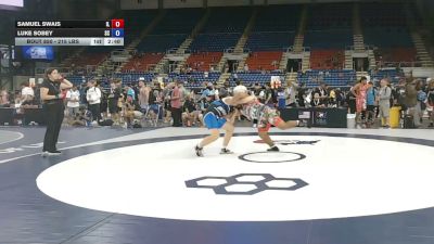 215 lbs Champ. Rd Of 64 - Samuel Swais, Illinois vs Luke Sobey, South Carolina