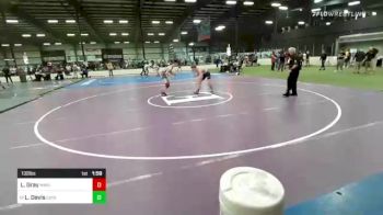 132 lbs Round Of 32 - Lyle Gray, MetroWest United vs Landon Davis, Catamount