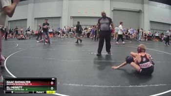 84 lbs Finals (2 Team) - Eli Merritt, Georgia United Red vs Isaac Showalter, Backyard Brawlers Red