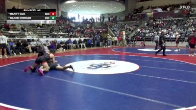 6A 165 lbs Cons. Round 1 - Kaden Newman, BENTONVILLE HIGH SCHOOL vs Danny Cox, CABOT HIGH SCHOOL