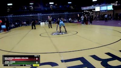 174 lbs Cons. Round 4 - Josh Coon, Adams State vs Solomon Arnds-Volcin, Unattached