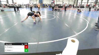 120 lbs Round Of 64 - Kai Pineda, NC vs Clayton Hicks, GA