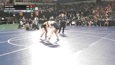 145 lbs Round Of 16 - Haru Duus, Fremont (CC) vs Avery Naven, Frontier (CS)
