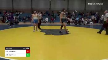 223 lbs 3rd Place - Nicholas Sahakian, St. John Bosco vs Mark Marin, Clovis