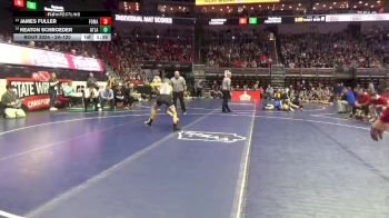 2A-120 lbs Champ. Round 1 - James Fuller, Fort Madison vs Keaton Schroeder, Atlantic