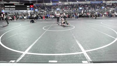 72 lbs Consi Of 8 #2 - Julius Varns, Butler Youth Wrestling Club vs Drew Marks, Predator