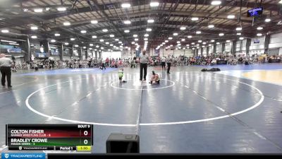 56 lbs Rd# 6- 9:00am Saturday Final Pool - Bradley Crowe, Minion Green vs Colton Fisher, Ranger Wrestling Club