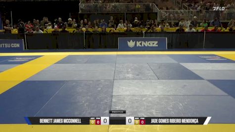 Jade Gomes Ribeiro Mendonça vs Bennett James McConnell 2025 Pan Kids Jiu-Jitsu IBJJF Championship