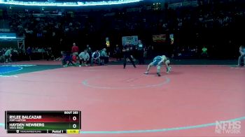 105 lbs Semifinal - Hayden Newberg, Vista Ridge vs Rylee Balcazar, Fort Lupton