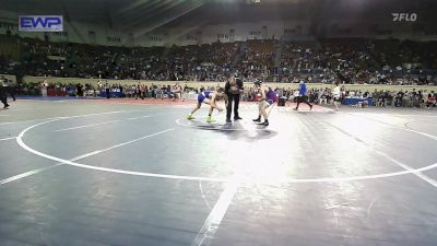 94 lbs Round Of 16 - Cordeus Wahl, Bristow vs Jackson Ward, Berryhill Wrestling Club