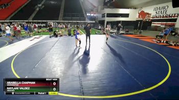 104-115 lbs 2nd Place Match - Naylani Valdez, Arizona vs Arabella Chapman, Washington