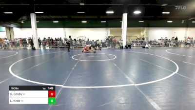 150 lbs Round Of 128 - Blake Cosby, MI vs Luke Knox, PA