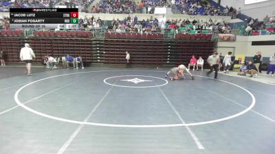 120 lbs Round Of 16 - Jacob Lutz, Stratford vs Josiah Fogarty, Indian Land