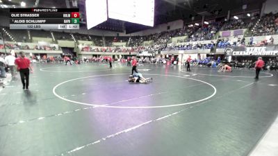 132 lbs Alois Schlumpf, Bay Port vs Olie Strasser, Holmen
