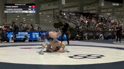 86 kg Champ. Rd Of 16 - Aidan Brenot, Bison Wrestling Club vs Parker Keckeisen, PWC RTC