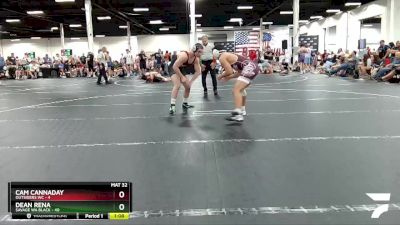 152 lbs Round 3 (4 Team) - Cam Cannaday, Outsiders WC vs Dean Rena, Savage WA Black
