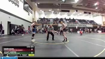 152 lbs Cons. Semi - Wyatt Hoppes, Greentown Wrestling Club vs David Egan, Indiana Prime Wrestling Academy