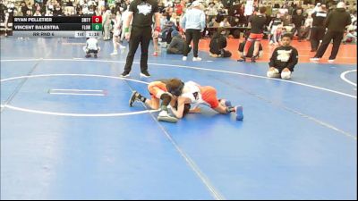 49 lbs Rr Rnd 6 - Ryan Pelletier, Smitty's Barn Red - ESC vs Vincent Balestra, F.L.O.W. - ESC