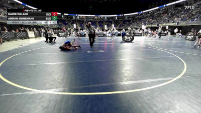 85 lbs Round Of 32 - Dante Dillard, Nazareth vs Adrian Heinemann, Mars