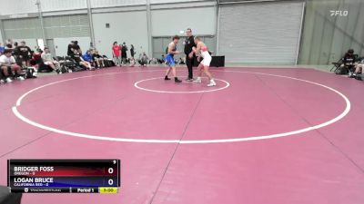 175 lbs Round 1 (8 Team) - Bridger Foss, Oregon vs Logan Bruce, California Red