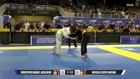 Nicholas Joseph Santana vs Christopher Manuel Jachlewski 2026 Pan Kids Jiu-Jitsu IBJJF Championship