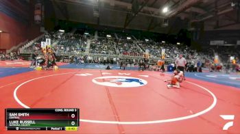 4A-106 lbs Cons. Round 3 - Sam Smith, Central vs Luke Russell, Natrona County