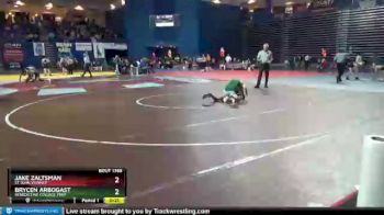 120 lbs Cons. Round 4 - Brycen Arbogast, Benedictine College Prep vs Jake Zaltsman, St John Vianney