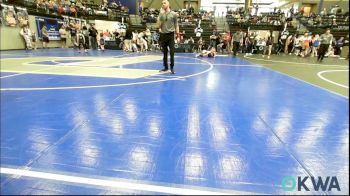 52 lbs Consi Of 4 - Maason Edwards, Woodward Youth Wrestling vs Wriglee Ward, Grover Rains Wrestling Club