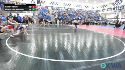 117 lbs Rr Rnd 1 - Hanley Heflin, Northeast Take Down Club vs Kadence Rutherford, Grove Takedown Club