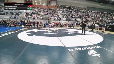 U23 Women - 65 lbs Champ. Round 2 - Karstin Hollen, AZ vs Kera Finnigan, CA