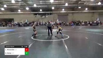 80 lbs Consolation - Logan Alexander, USA Gold vs Gavyn Kemp, Contenders Wrestling Academy