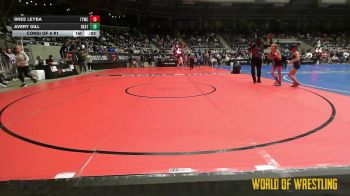 82 lbs Consi Of 8 #1 - Bree Leyba, Team Tulsa Wrestling Club vs Avery Gill, Beatrice Wrestling Club
