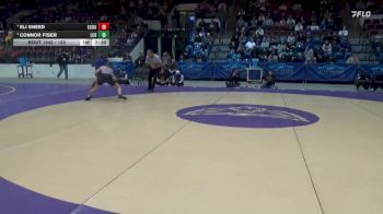 133 lbs Cons. Semi - Connor Fiser, Loras vs Eli Sneed, Cornell College