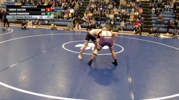 144 lbs 1st Place Match - Drew Galyen, Norfolk vs Gavin Pedersen, Grand Island
