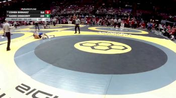 D2-106 lbs Cons. Round 1 - Kaden Orndorff, Coventry vs Cohen Shinault, Heb. Lakewood